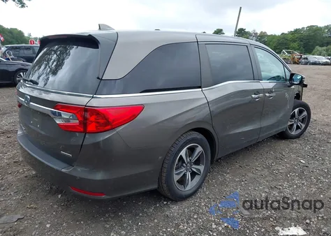 2019 Honda Odyssey Touring из США, поврежденный, VIN 5FNRL6H87KB100211